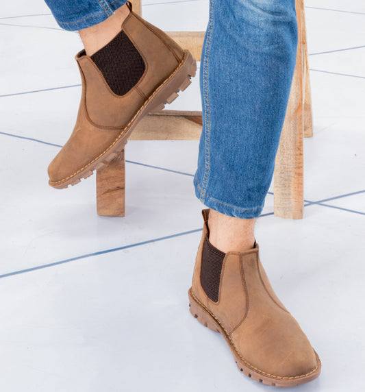 DESERT GUSSET TAN