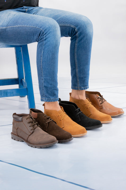 VESPA 7021 SUEDE VELLIE CAMEL