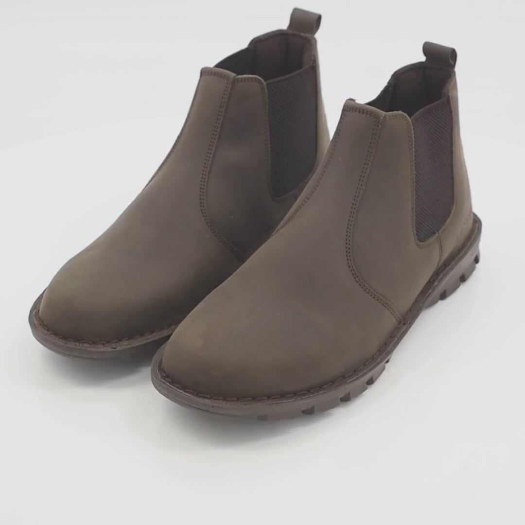 DESERT GUSSET NUBUCK BROWN