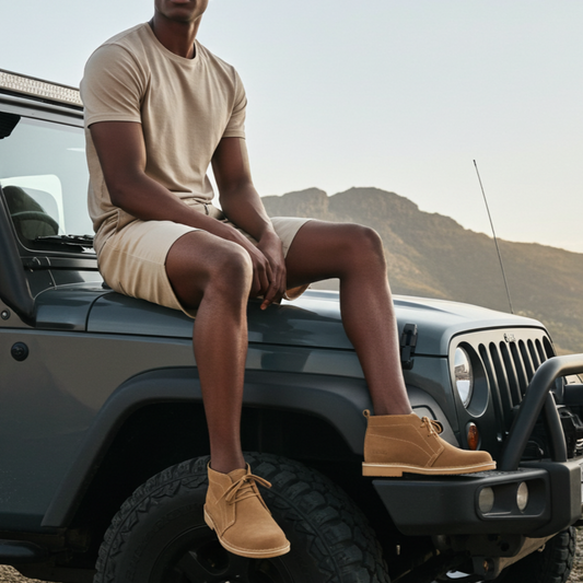 VESPA 7021 SUEDE VELLIE SAND