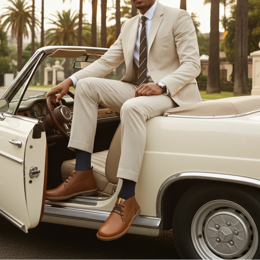 NEBULA TAN DESERT BOOT