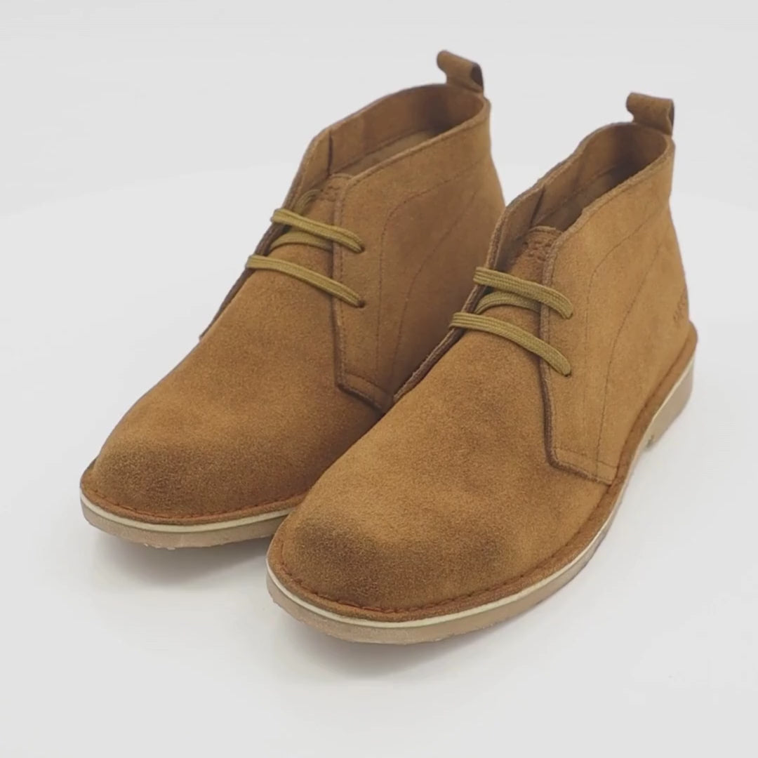 VESPA 7021 SUEDE VELLIE CAMEL