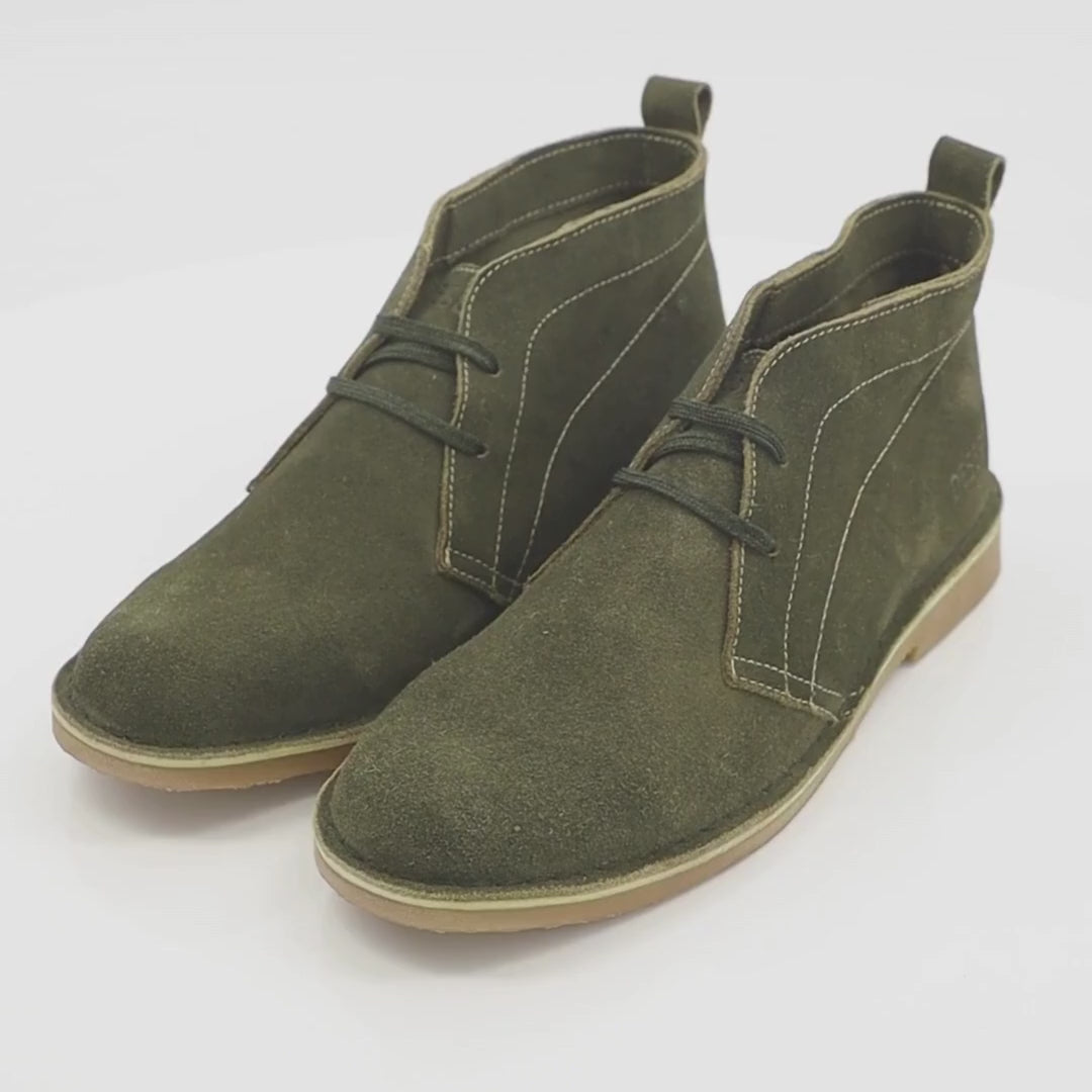 VESPA 7021 SUEDE VELLIE OLIVE